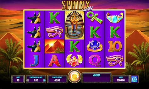 slot sphinx da giocare gratis.